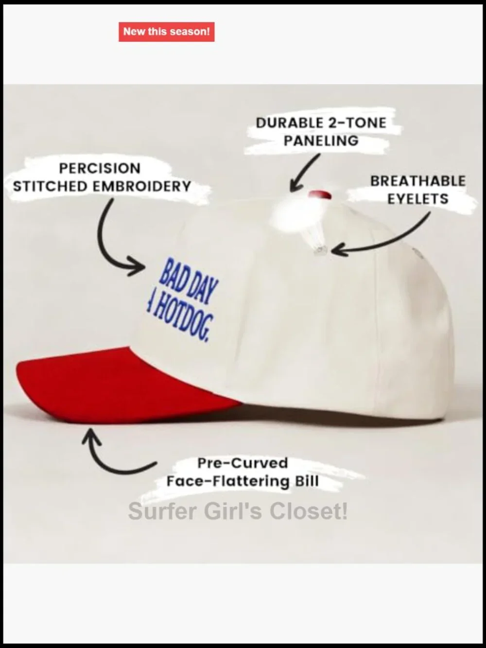 Funny Trucker Hat Women Embroidery Adjustable Baseball Cap Vintage